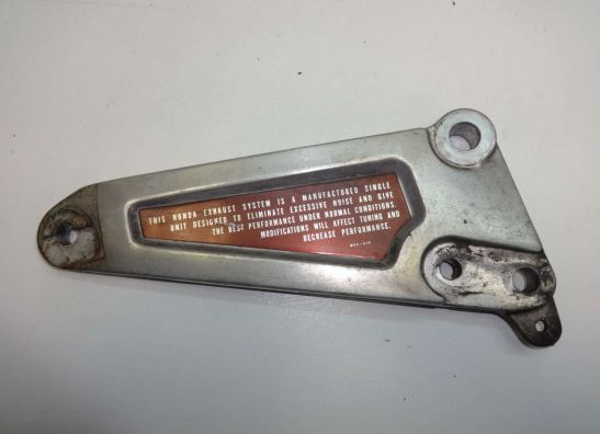 Main step holder right Honda CB 450