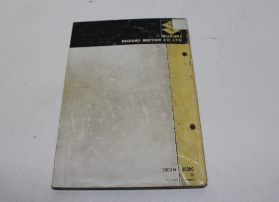 Teilebuch Suzuki GSX R 750 Limited Edition 