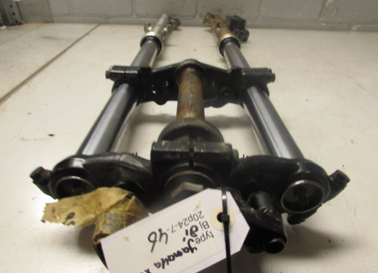 Front pipes complete Yamaha XV 700 / 750 SE