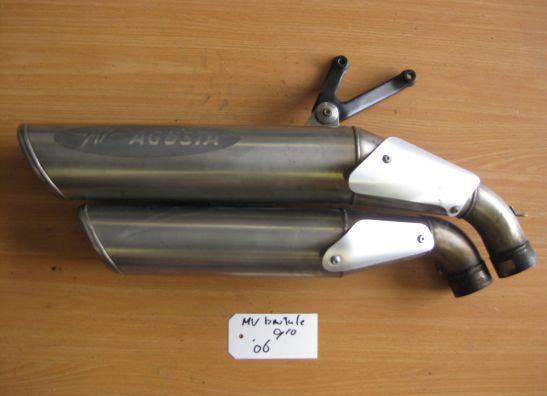 Uitlaat MV Agusta 910 Brutale 2006-2007