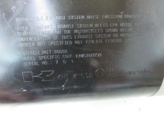 Auspuff Kawasaki Z 750