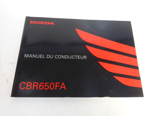 Manuel Honda CBR 650 F