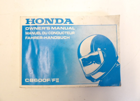 Manuel Honda CB 600 F