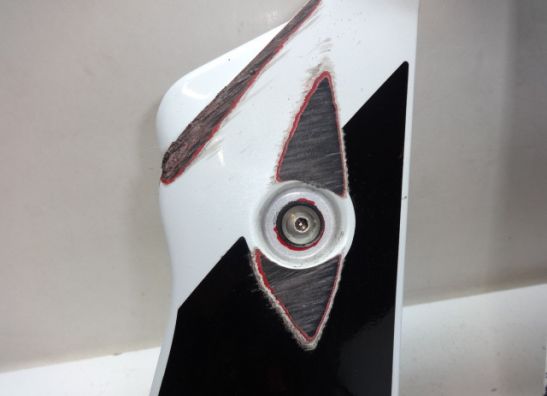 Cowl right Suzuki GSX R 750