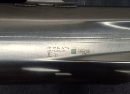 Uitlaat KTM 1290  Super Adventure