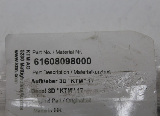 Decals KTM 1290 Super duke