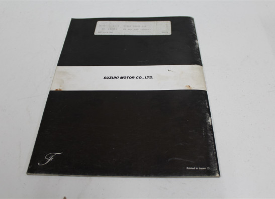 Werkplaatshandboek Suzuki GSX 550 EF