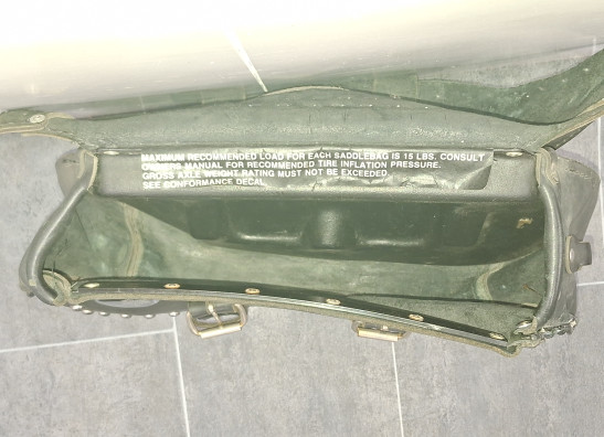 Rechter koffer Harley Davidson Softtail