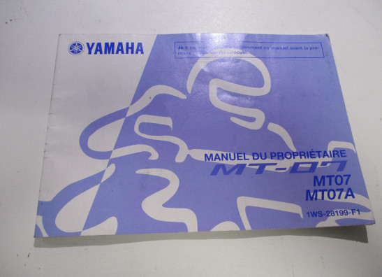 Manuel Yamaha MT 07