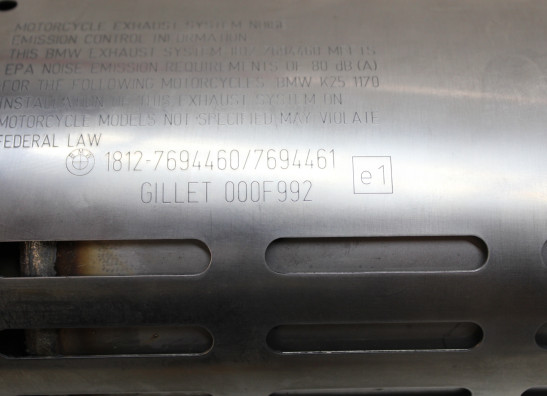 Auspuff BMW R 1200 GS