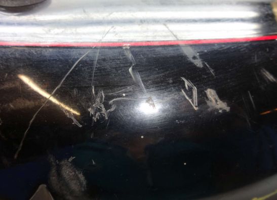 Rear fender Kawasaki EL 250