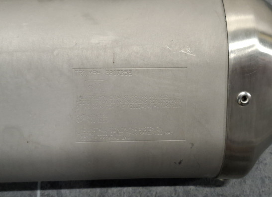 Uitlaat Triumph Speed Triple 1050