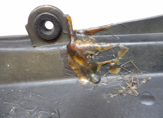 Rechter zijkuip klein Honda CX 500