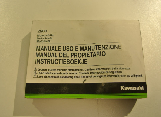 Instructieboekje Kawasaki Z 900