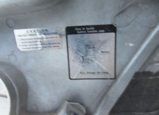 Linker achterkant Yamaha XJ 900 S Diversion