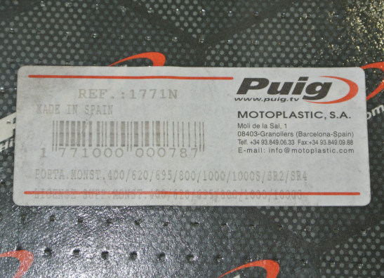 Kentekenplaathouder Ducati Monster S2 1000