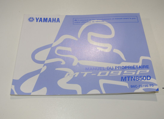 Instructieboekje Yamaha MT 09