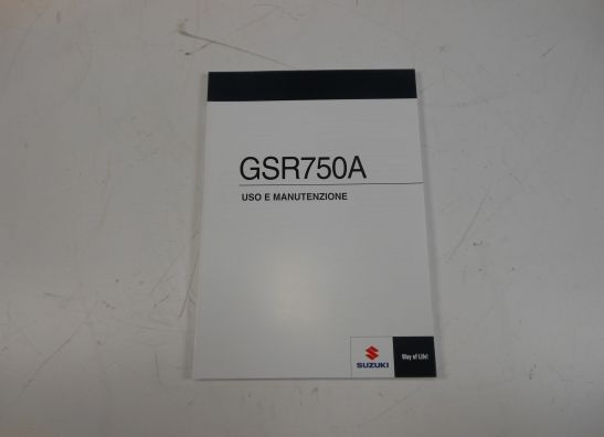 Instructieboekje Suzuki GSR 750