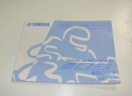 Fahrerhandbuch Yamaha MT 09