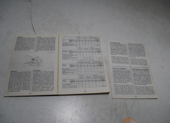 Manuel Suzuki GSX F 1100