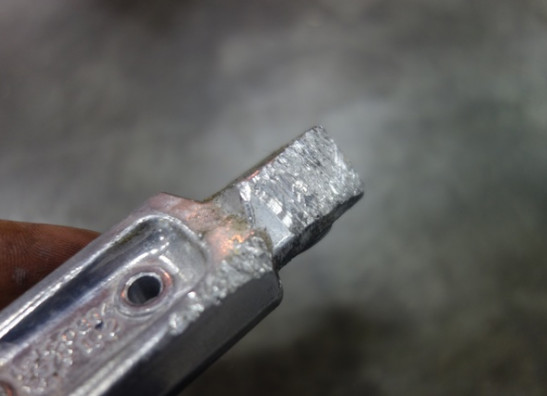 Voetsteun links Kawasaki ER 6