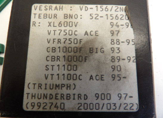 Remblokken achter Honda VT 750 Shadow