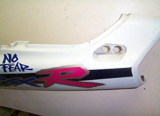 Heck links Suzuki GSX R 1100