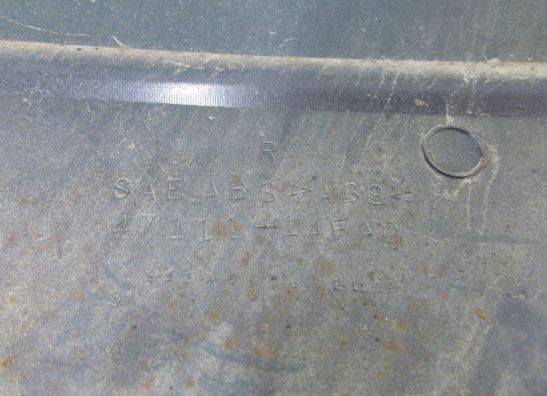 Rechter achterkant Suzuki Burgman 400