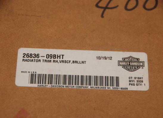 Radiator toebehoren Harley Davidson VROD VRSC