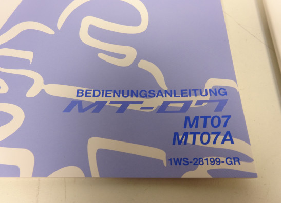 Fahrerhandbuch Yamaha MT 07