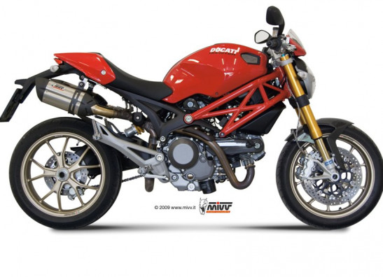 Uitlaat Ducati monster 796