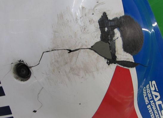 Seiten verkleidung links Suzuki GSX R 750