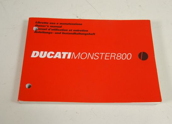 Manuel Ducati Monster 800