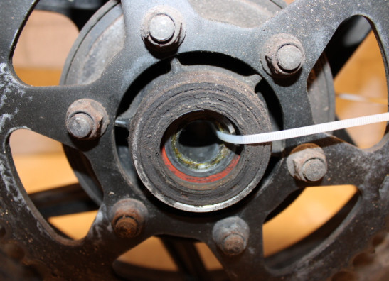 Achterwiel compleet Kawasaki ER 6