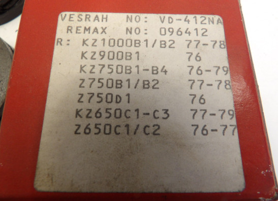 Remblokken achter Kawasaki KZ 900