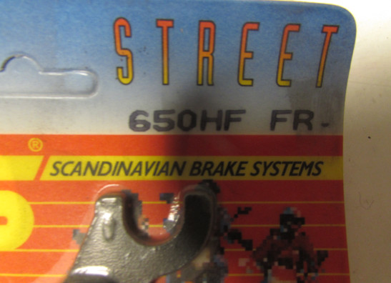 Braking pads front Yamaha XT 600