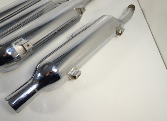 Uitlaat Triumph scrambler 900