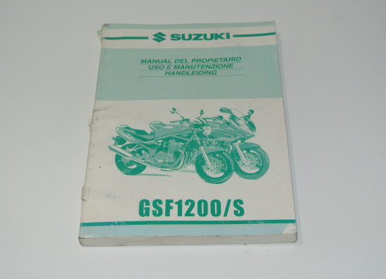 Instructieboekje Suzuki GSF 1200 Bandit
