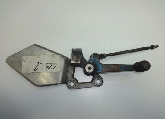 Fussrastetrager vorne links Honda CB 1