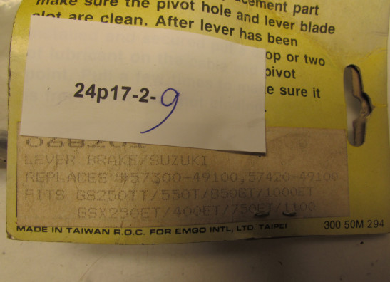 Braking lever Suzuki GS 850