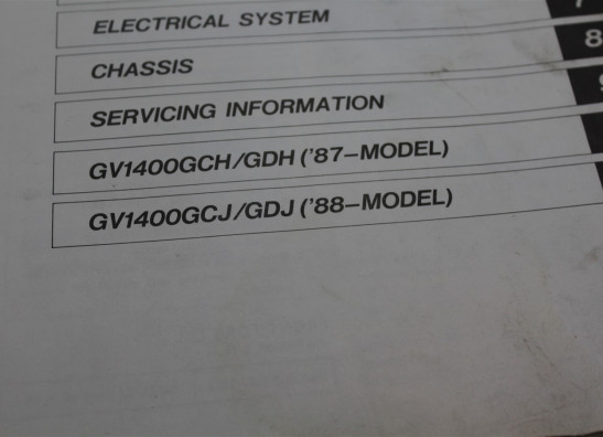 Bedienungsanleitung Suzuki Gv 1400 cavalcade