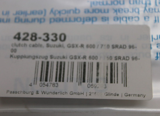 Koppelingskabel Suzuki GSX R 750