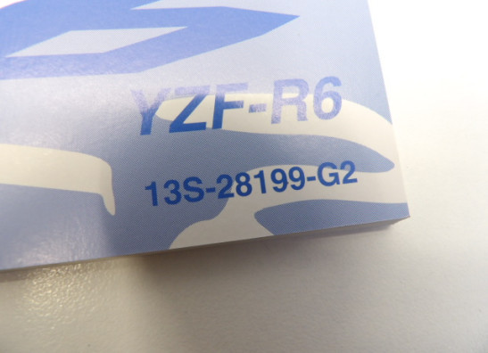 Fahrerhandbuch Yamaha YZF R6