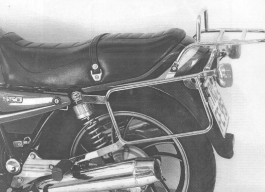 Suitcase bracket set Yamaha XJ 650