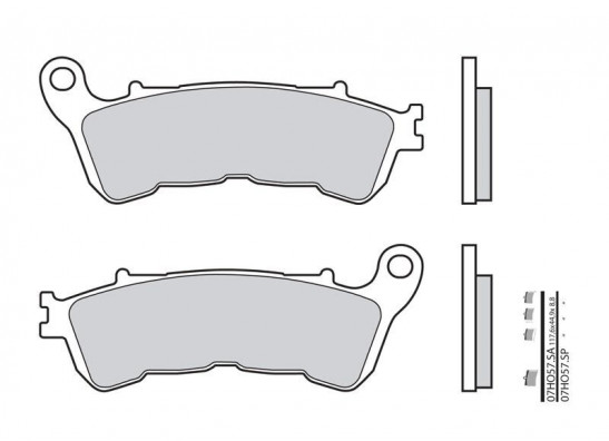 Remblokken voor Honda ST 1300 Pan European