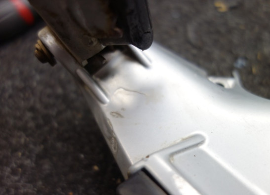 Schetsplaat links BMW R 1100 GS