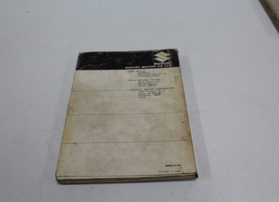 Onderdelenboek Suzuki TS 250