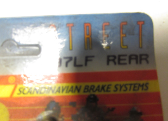 Bremsbeläge hinten Kawasaki ZZR 600