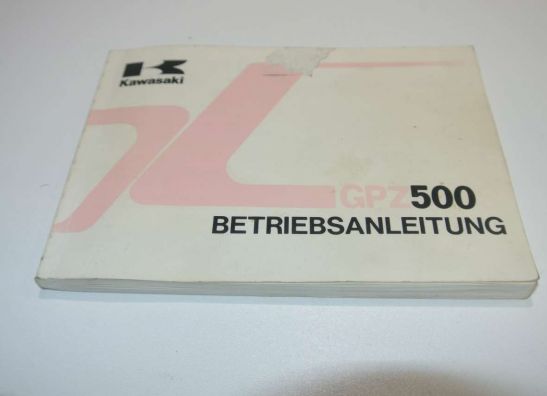 Instructieboekje Kawasaki GPZ 500