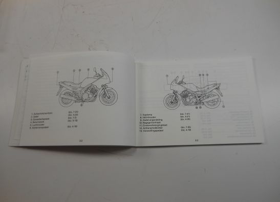 Instructieboekje Yamaha XJ 900 S Diversion